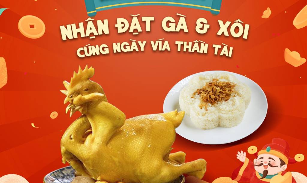 [THÔNG BÁO] MINH HOẠCH NHẬN ĐẶT GÀ NGON XÔI DẺO CÚNG NGÀY VÍA THẦN TÀI